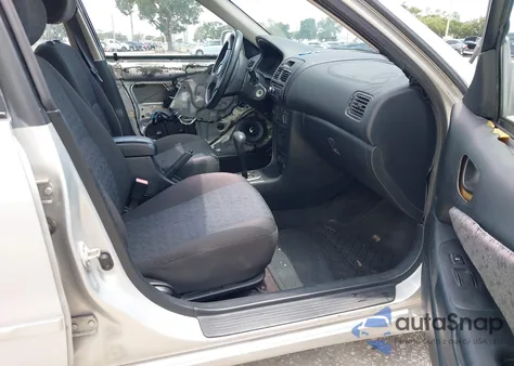 2001 Toyota Corolla S from USA, damaged, VIN 1NXBR12E61Z549088